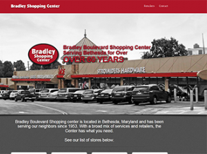 Maryland Shopping Center Web Design Company